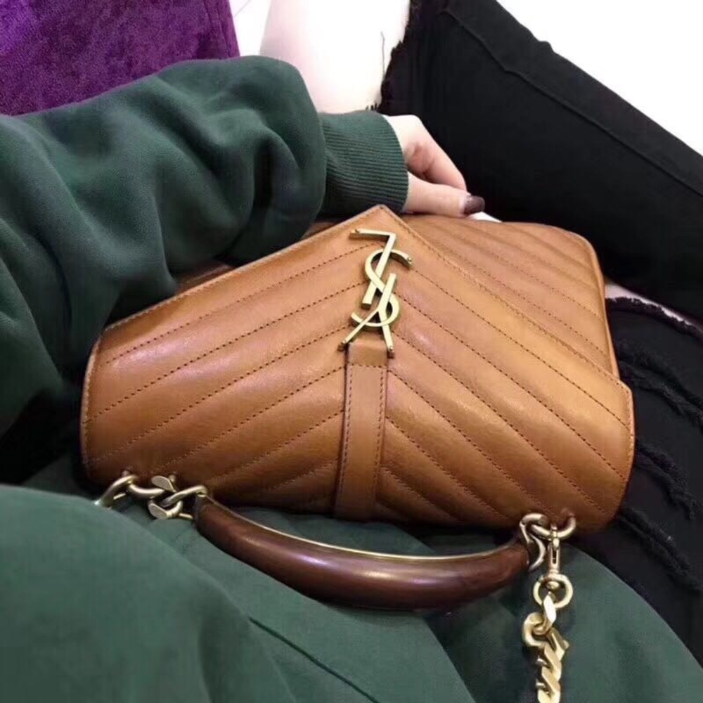 YSL medium college shoulder bag